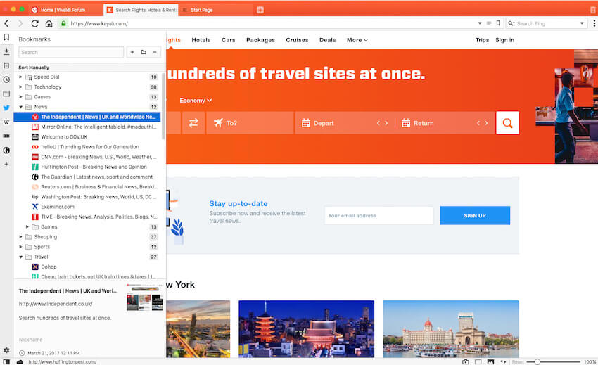 Vivaldi Delivers a Fully Customizable Browser that Hands Total Control